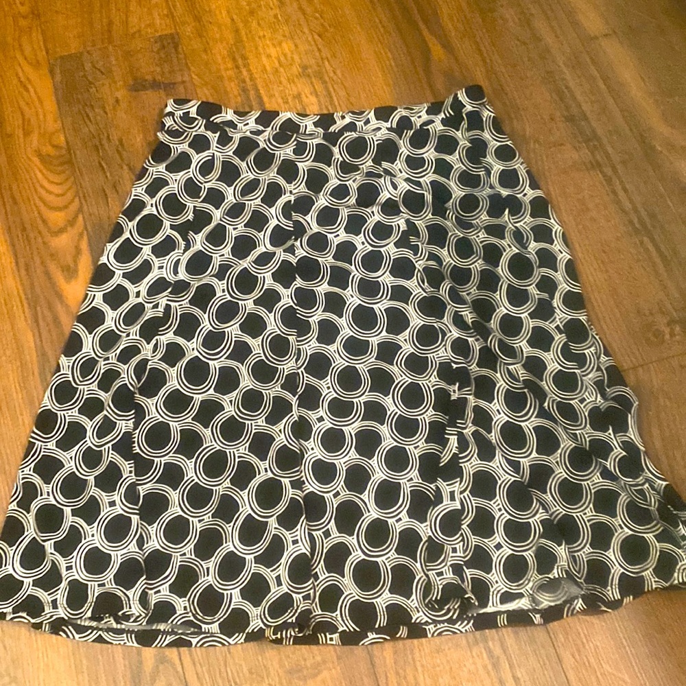 Black and white skirt